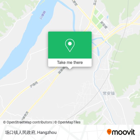 场口镇人民政府 map