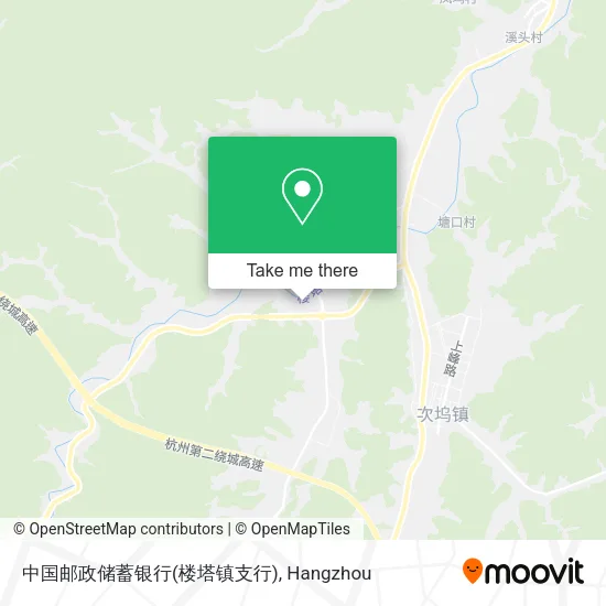 中国邮政储蓄银行(楼塔镇支行) map