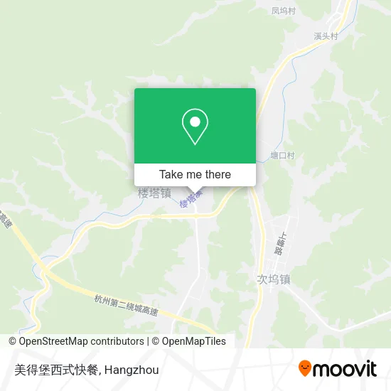 美得堡西式快餐 map