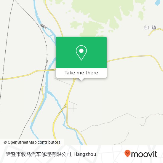 诸暨市骏马汽车修理有限公司 map