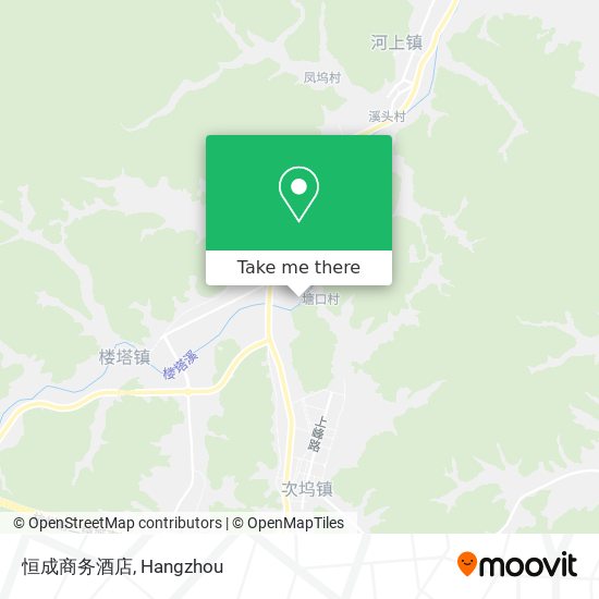 恒成商务酒店 map