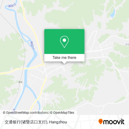 交通银行(诸暨店口支行) map