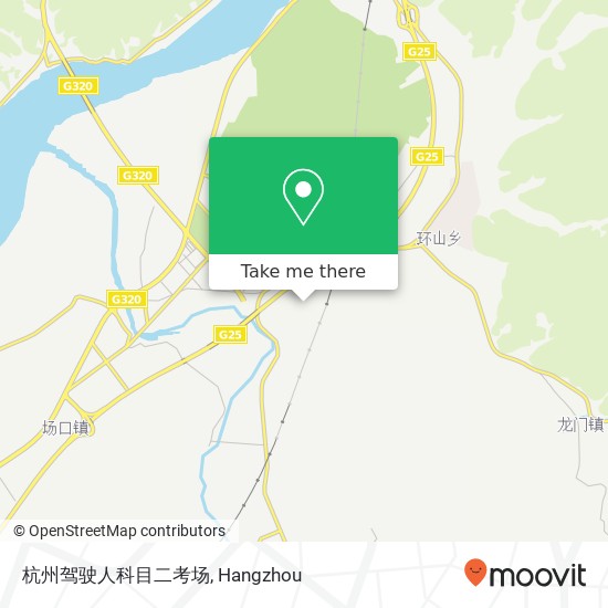 杭州驾驶人科目二考场 map