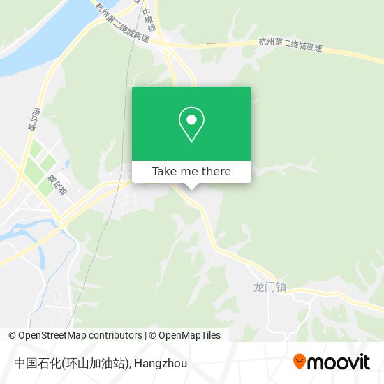 中国石化(环山加油站) map