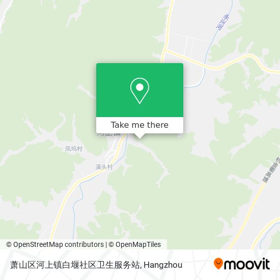 萧山区河上镇白堰社区卫生服务站 map