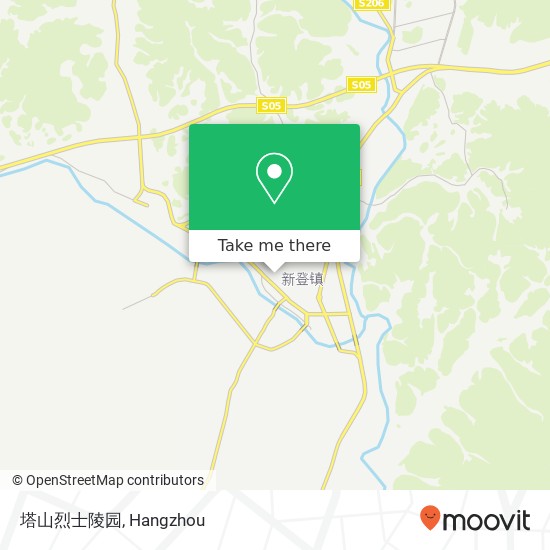 塔山烈士陵园 map