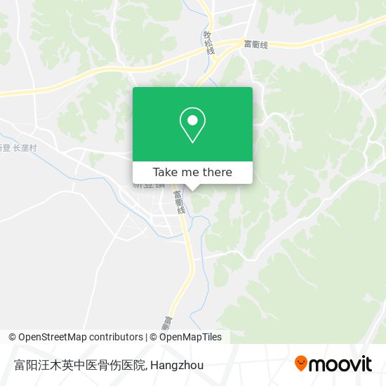 富阳汪木英中医骨伤医院 map