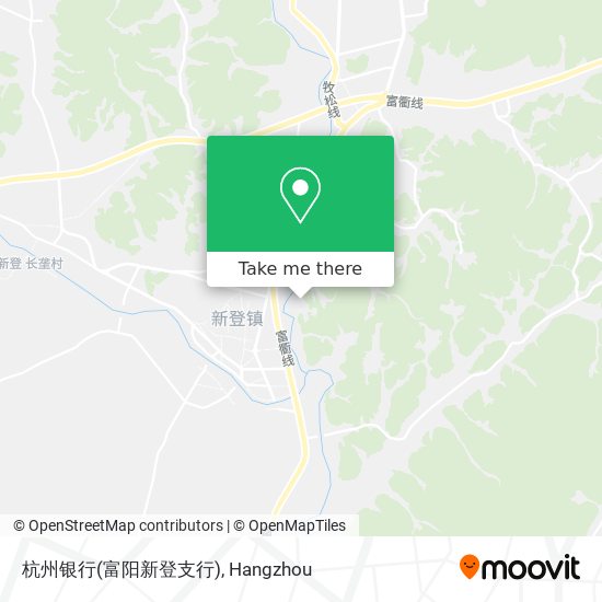 杭州银行(富阳新登支行) map