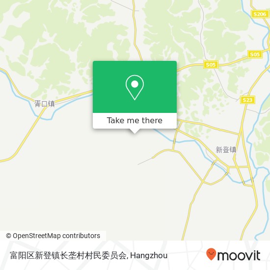 富阳区新登镇长垄村村民委员会 map