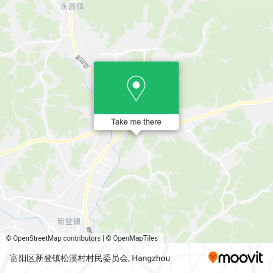 富阳区新登镇松溪村村民委员会 map