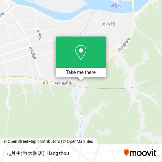 九月生活(大源店) map