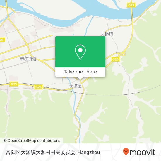 富阳区大源镇大源村村民委员会 map