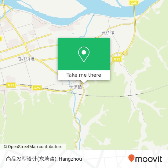 尚品发型设计(东塘路) map