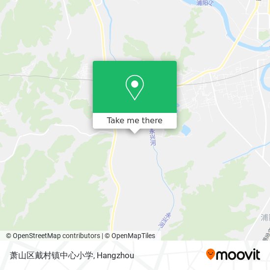 萧山区戴村镇中心小学 map