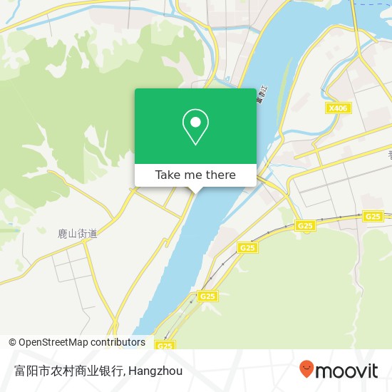 富阳市农村商业银行 map