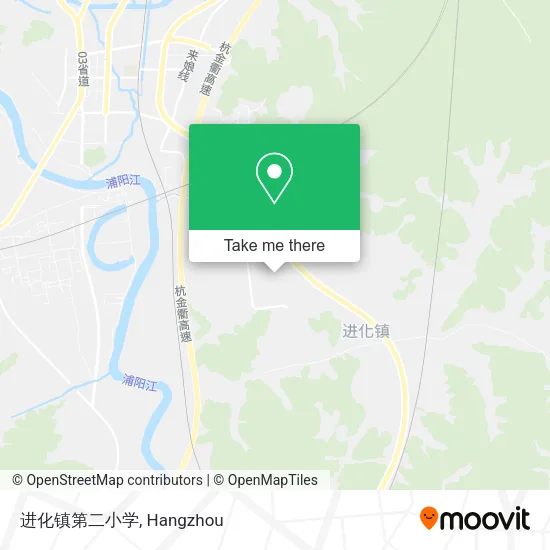 进化镇第二小学 map