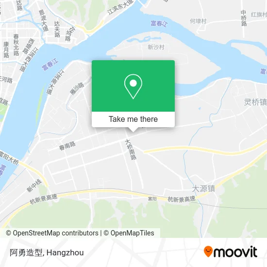 阿勇造型 map