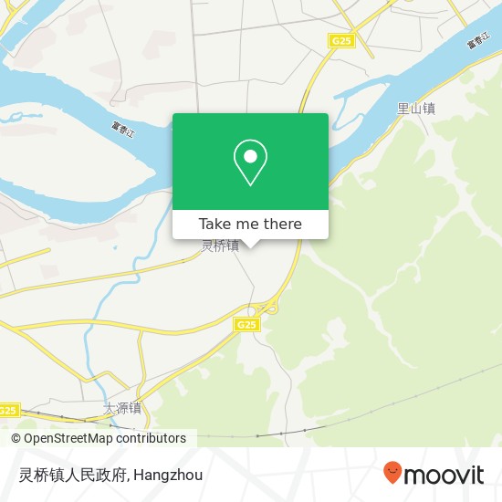 灵桥镇人民政府 map