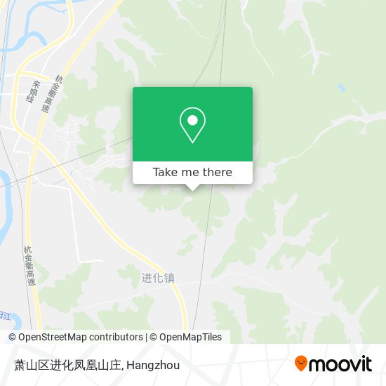 萧山区进化凤凰山庄 map