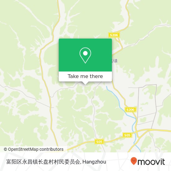 富阳区永昌镇长盘村村民委员会 map