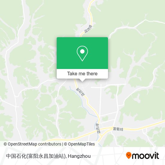 中国石化(富阳永昌加油站) map