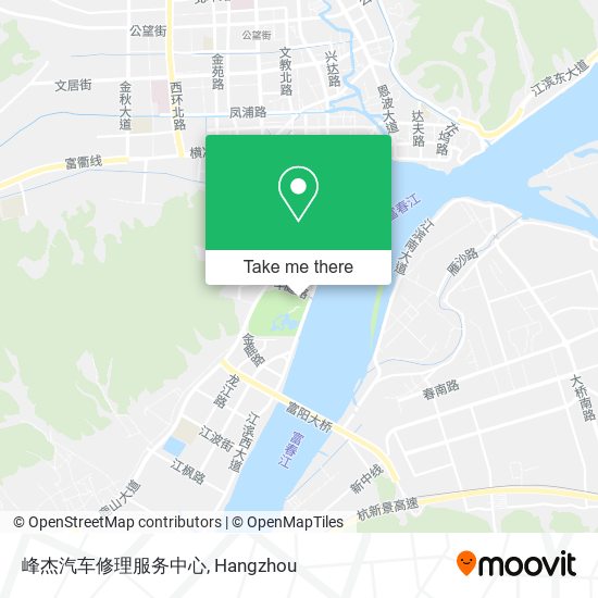 峰杰汽车修理服务中心 map