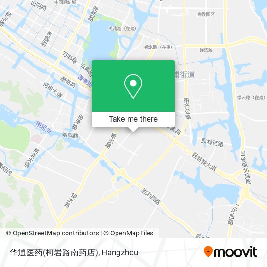 华通医药(柯岩路南药店) map