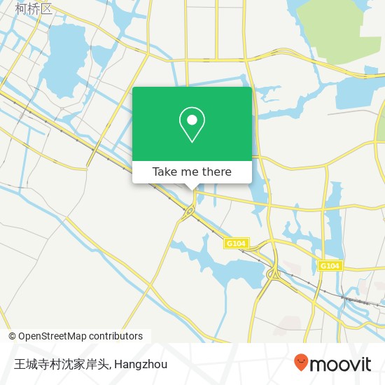 王城寺村沈家岸头 map