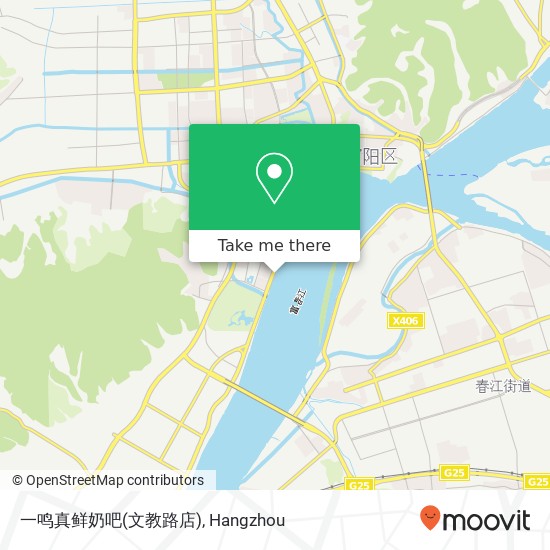 一鸣真鲜奶吧(文教路店) map
