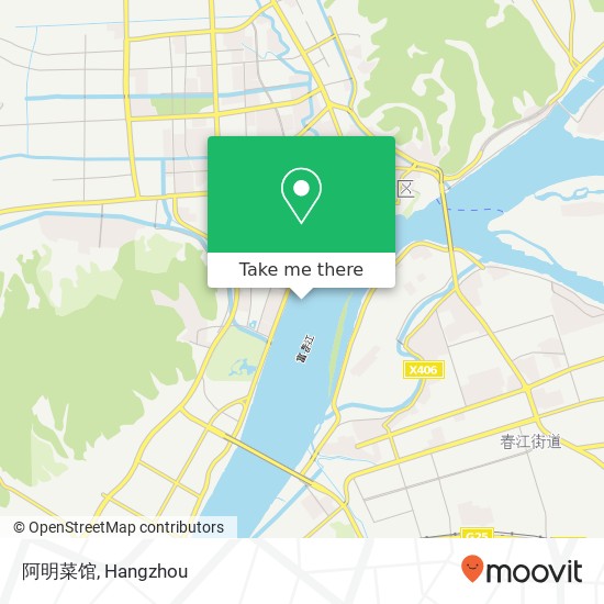阿明菜馆 map