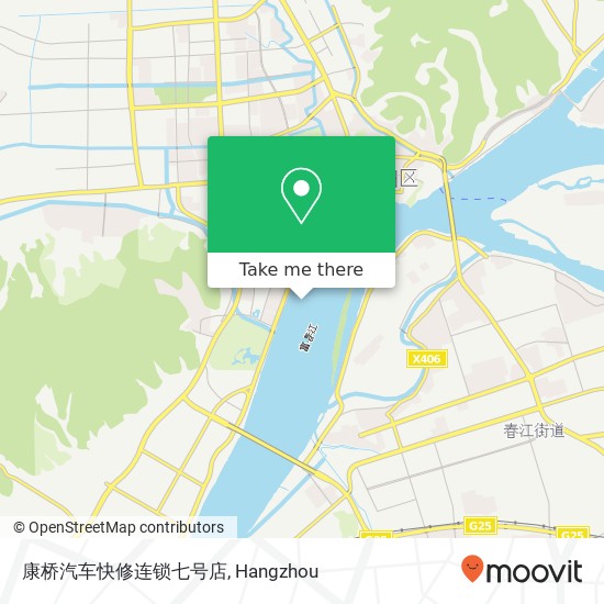 康桥汽车快修连锁七号店 map