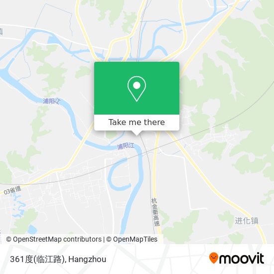 361度(临江路) map