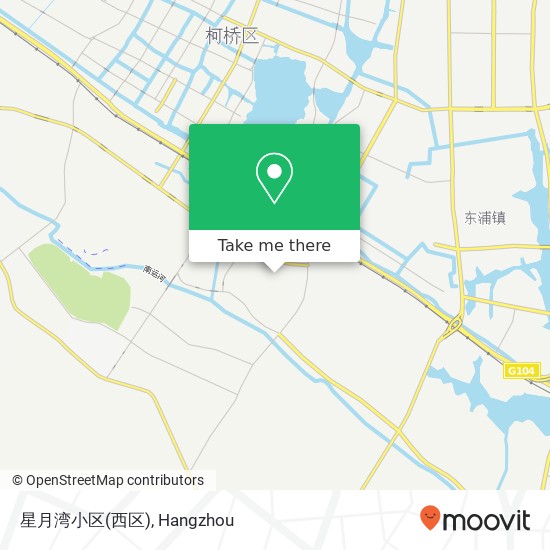 星月湾小区(西区) map