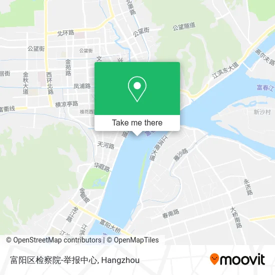 富阳区检察院-举报中心 map