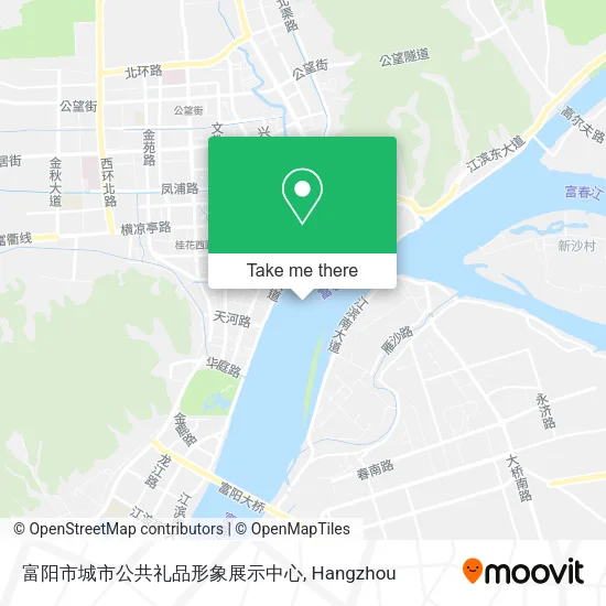 富阳市城市公共礼品形象展示中心 map