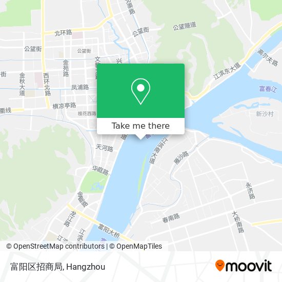 富阳区招商局 map