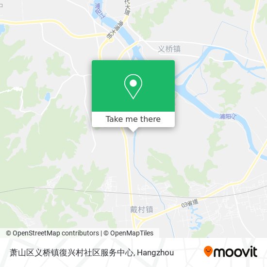 萧山区义桥镇復兴村社区服务中心 map