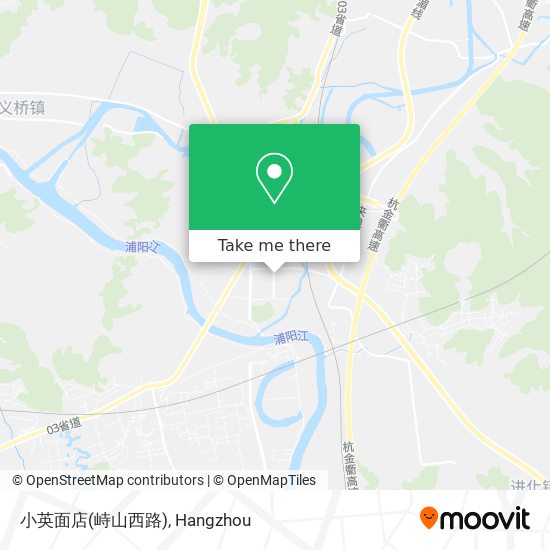 小英面店(峙山西路) map