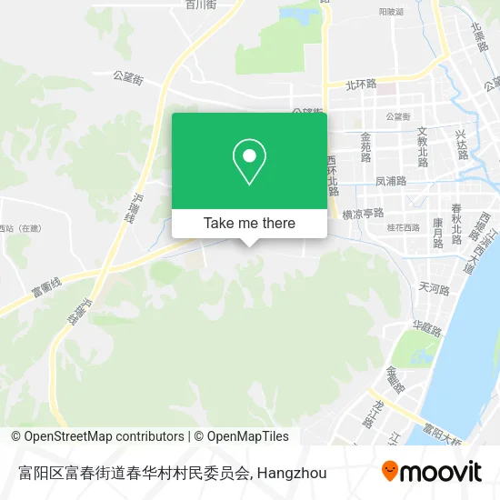 富阳区富春街道春华村村民委员会 map