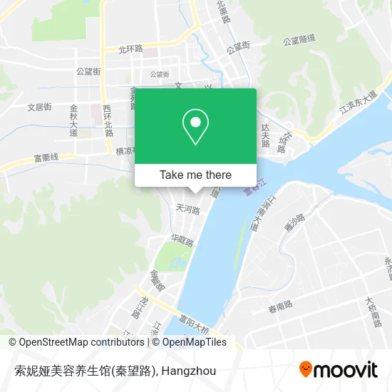 索妮娅美容养生馆(秦望路) map