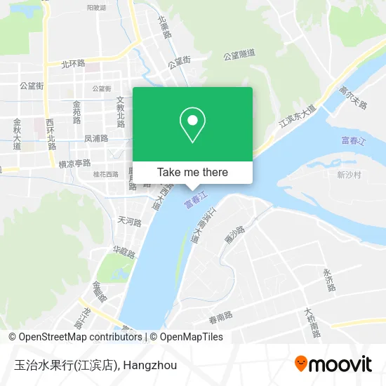 玉治水果行(江滨店) map