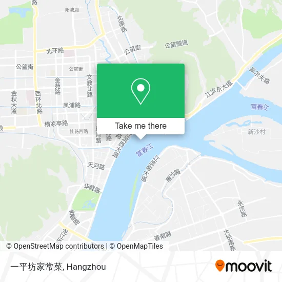 一平坊家常菜 map