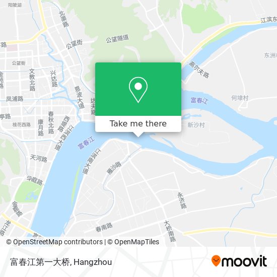 富春江第一大桥 map