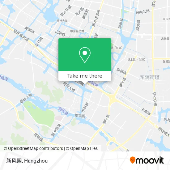 新风园 map