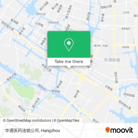 华通医药连锁公司 map
