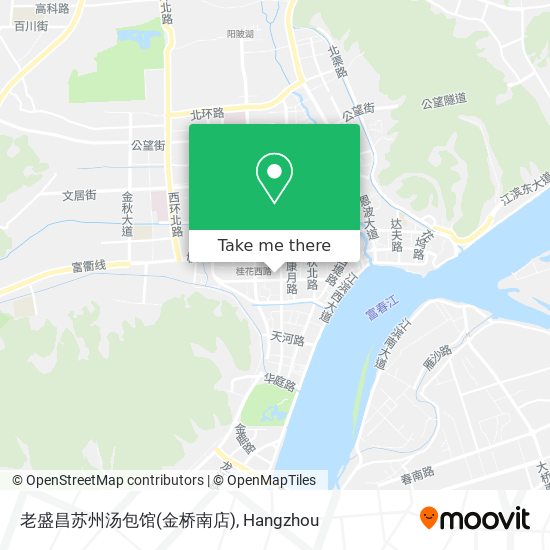 老盛昌苏州汤包馆(金桥南店) map