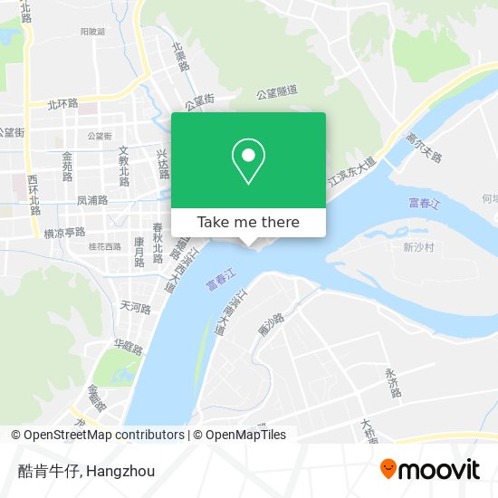酷肯牛仔 map