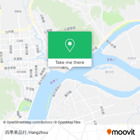 四季果品行 map
