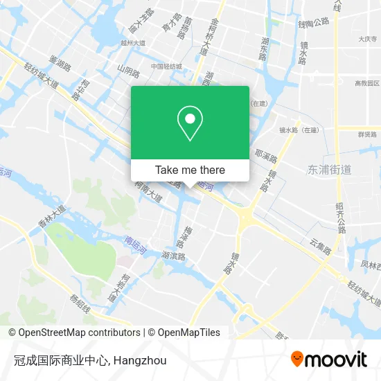 冠成国际商业中心 map