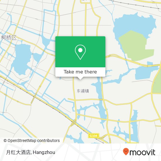 月红大酒店 map